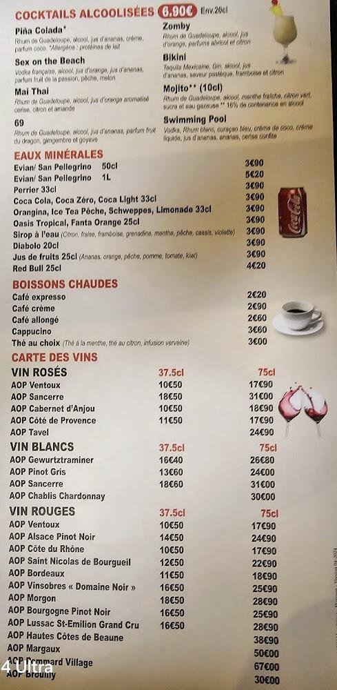 Buffet 57 - Menu Image 3